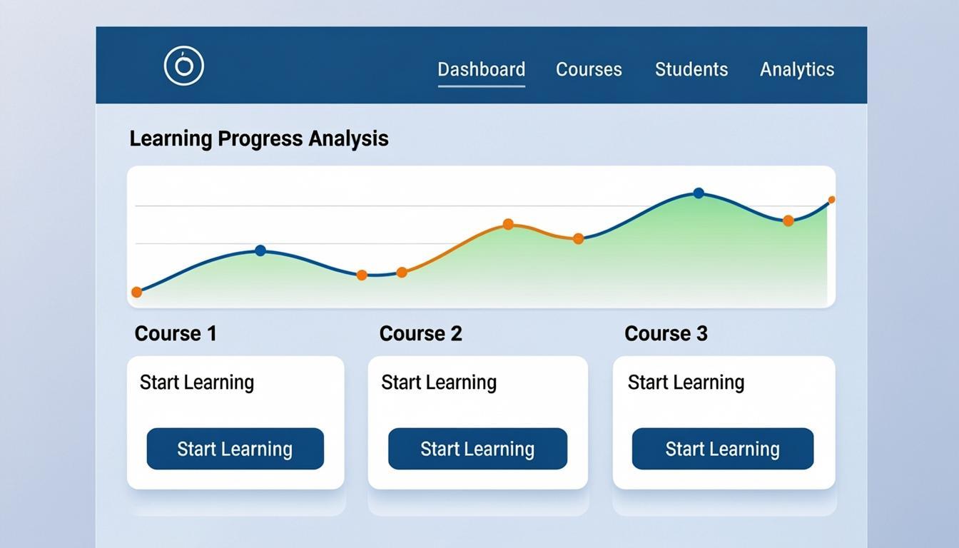 Learning platforms homepage hero